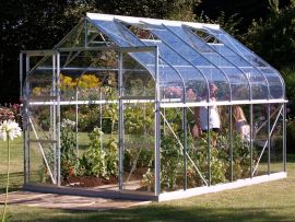 Växthus Vitavia Diana alu/glas 2,6x3,8m / 9,9m²