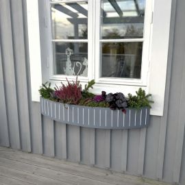 FÖRBOKNING av Blomlåda Funky XL 120cm Betonggrå