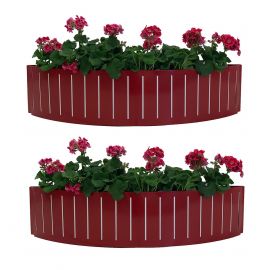 Blomlåda Ventura Funky Röd 90cm 2-pack