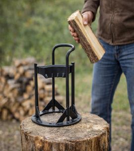 Vedklyv Stickan svart 32cm