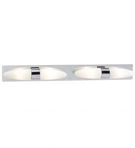 Buffy LED 4 chrome/vit IP44