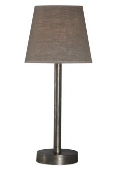 Bordslampa Colombus Råsilver 49cm