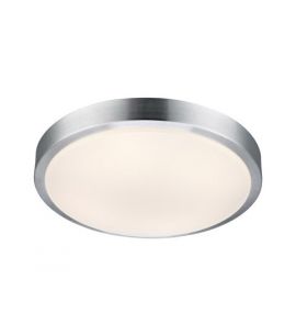 Moon plafond 39cm vit/alu badrum IP44