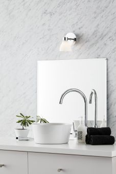 Cassis vägglampa badrum krom IP44