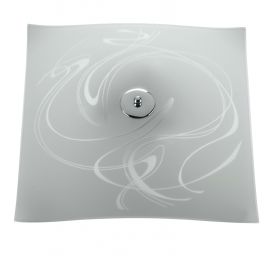 HELSINGÖR PLAFOND 44CM FYRKANTIG VIT