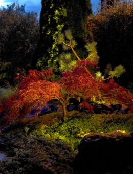 Detaljbild Rena Markspot Stål LED