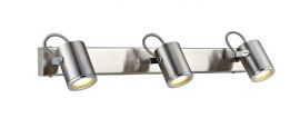 Lux vägglampa bad IP44 stål