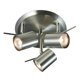 Hyssna LED taklampa 3L IP21 stål