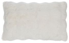 Misty Kudde fuskpäls ivory 40x60cm