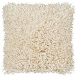 Fårskinnskudde fake Wooly beige 45x45cm