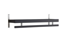 Oscarssons Möbel Nadja Hatthylla 80cm 1 plan svartbetsad ek
