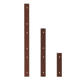 Cortenia hörnbeslag h75cm cortenstål