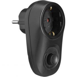 Plug in Dimmer Elect svart PR Home