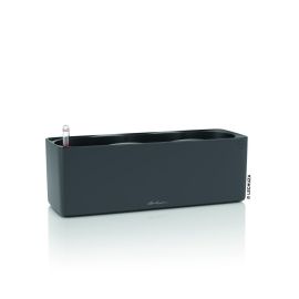 Självvattnande Balkonglåda Cube Color Triple 40cm grå matt