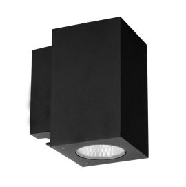 Norlys Sandvik vägglampa downlight svart LED GU10
