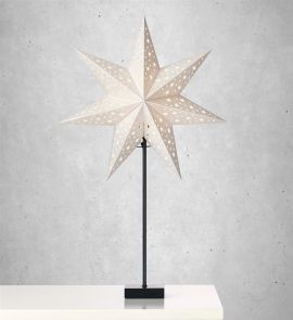 Markslöjd Solvalla bordsstjärna silver 69cm