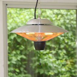 Terrassvärmare Verona hängande takvärmare 600-1500W Aluminium