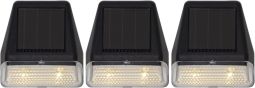 Star Trading Solcells-vägglykta Wally Mini svart 3-pack