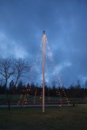 Flaggstångsbelysning Serie LED Golden Warm White