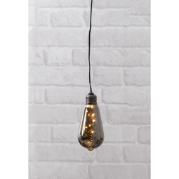 Star Trading Glow hängande dekoration Rökfärgat 13cm