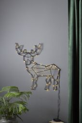 Inomhusdekoration Cupid siluett hjort 49cm