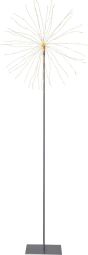 Firework Stjärna på fot silver 130cm