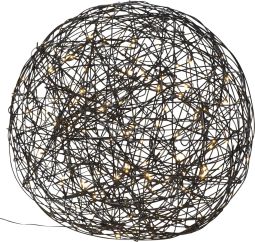 Star Trading Trassel Utomhusdekoration LED svart 50cm