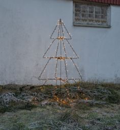 Foldy Utomhusdekoration träd svart 170cm