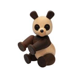 Lotus Panda Trädekoration 25cm Lönn