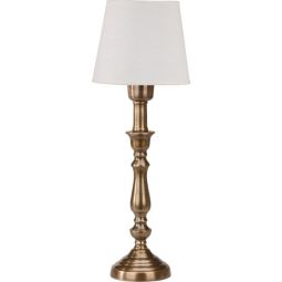 PR Home Therese fönsterlampa mässing/vit 49cm