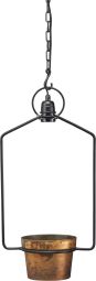 Upptown Fönsterlampa med kruka svart/koppar PR Home 