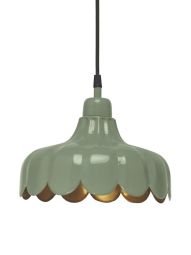 Wells Tak/Fönsterlampa mossa/guld 24cm