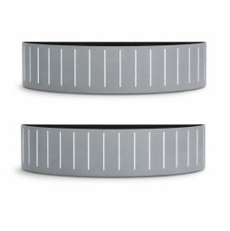 2-Pack Blomlåda Ventura Funky 90cm Betonggrå