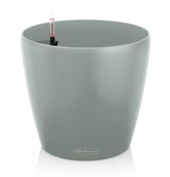 Självvattnande Kruka Classico Color ECO 21 ljusgrå H20cm
