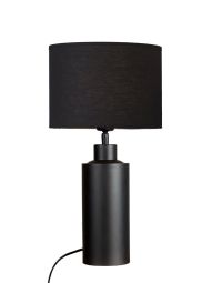 Solo Bordslampa matt svart/svart skärm 55cm
