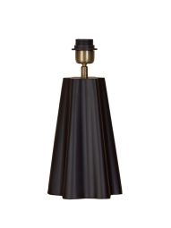 Aira Lampfot svart/mässing 34cm