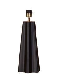Aira Lampfot svart/mässing 44cm