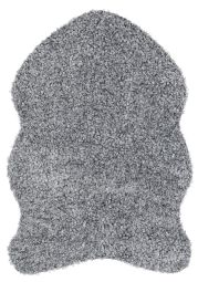 Fårskinnsfäll fake Lumme grå 60x90cm