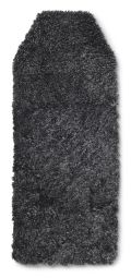 Barnvagnsdyna lammskinn dark/grå 75cm