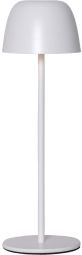Bordslampa Ronda utomhus laddbar vit 34cm