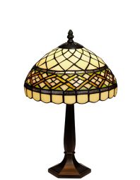 Nostalgia Design Retro Tiffany bordslampa 41cm