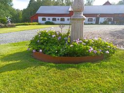 Odlingskrage rost rund 160cm