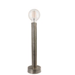 Bordlampa Notice råsilver 30cm 