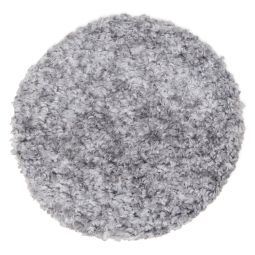 Fårskinnsdyna imitation rund Lumme grå 38cm