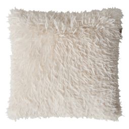 Kudde fjäderimitation Fay vit 45x45cm
