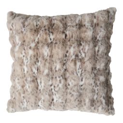 Nika kudde snöleopard XL 65x65cm