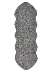 Fårskinnsfäll imitation Lykke gotlandsgrå 60x180cm