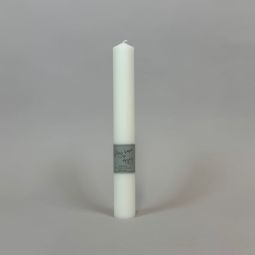 Ljusspira Stay Home & Enjoy vit 30cm