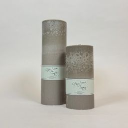 2-pack Trädgårdsljus Stay Home & Enjoy mullvad 20/30cm