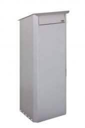 Markpostlåda Original Tömning Bak Silver